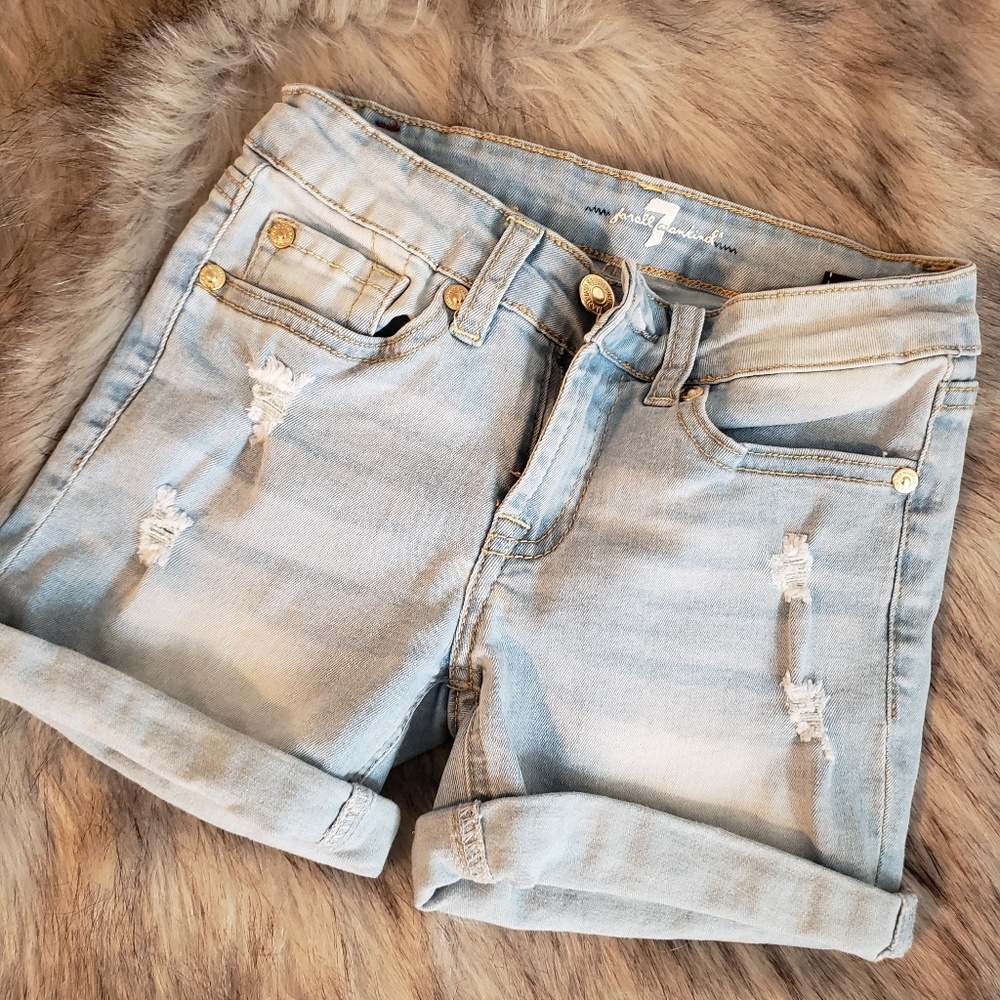 7 for All Mankind girls shorts